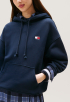 Boxy Badge Hoodie