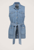 Denim Utility Gilet