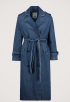 Denim Trench Jacket