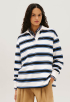 Stripe Rugby Poloshirt