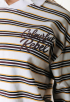 Sport Collar Striped Longsleeve Polo