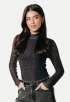 Neyo Leopard Mesh Top