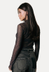 Neyo Leopard Mesh Top