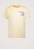 Puff Logo Striped T-shirt