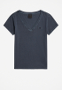Overdyed Slim V T-Shirt