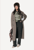 Linsey Striped Fluffy Knit