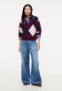 Fluffy Quarter Zip Trui