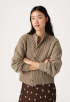 Charlotte Crewneck Cardigan Vest