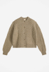 Charlotte Crewneck Cardigan Vest