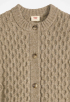 Charlotte Crewneck Cardigan Vest