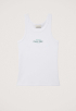 Rib Graphic Tanktop