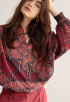 All-Over Print Blouse