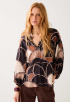 All-over Print Blouse