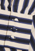 Stripe Satin Blouse 