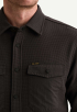 Waffle Jersey Overhemd