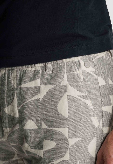 Jacquard Structure Shorts