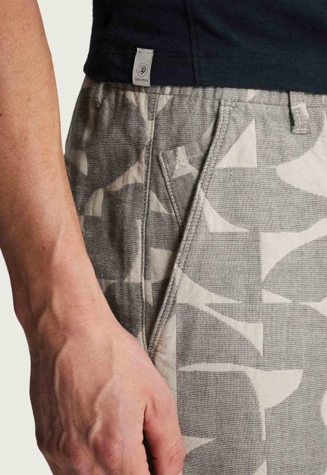 Jacquard Structure Shorts