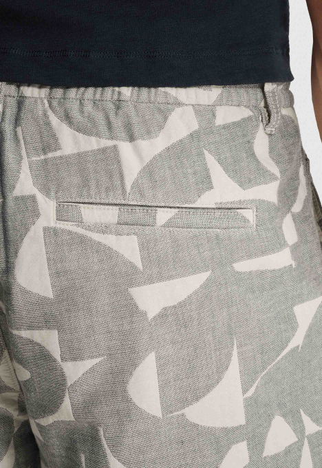Jacquard Structure Shorts