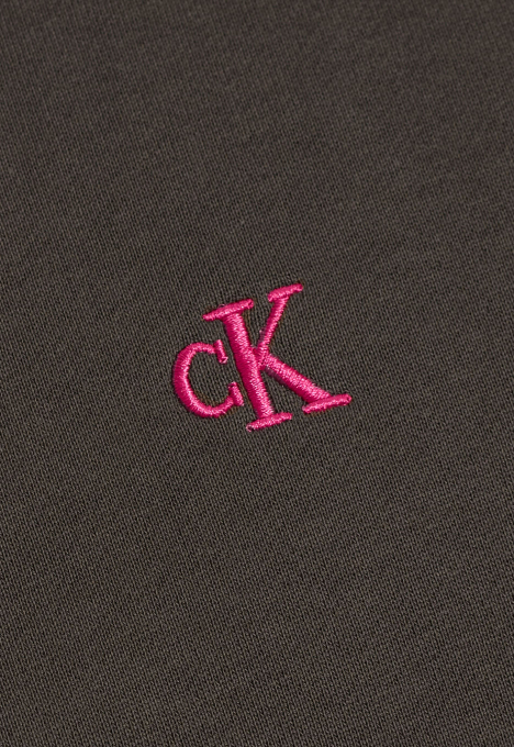 Terry Monogram Crew Sweater