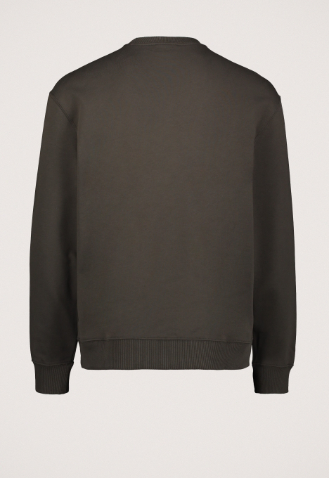 Terry Monogram Crew Sweater