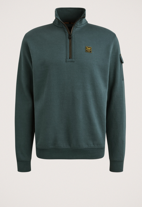 Half Zip Interlock Jersey