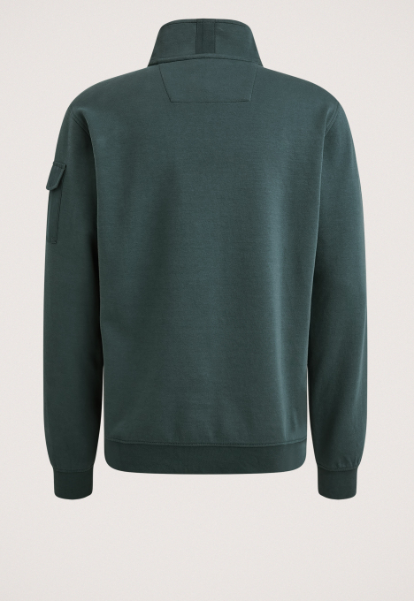 Half Zip Interlock Jersey