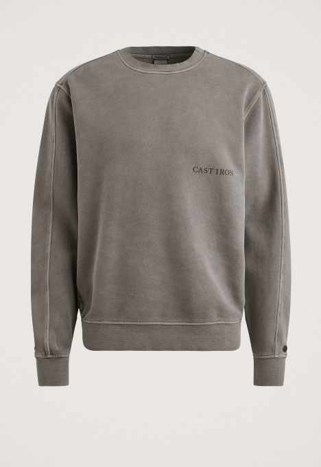 Off-Placed Logo Sweater