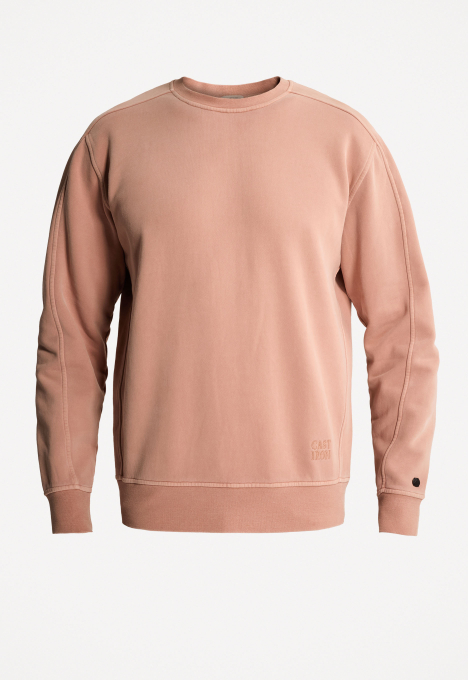 CSW2608440 Crewneck relaxed fit peached