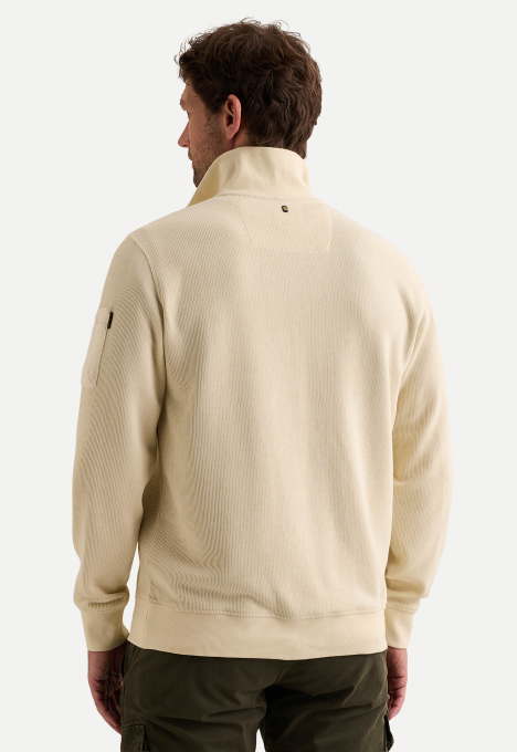 Half Zip Collar Sweater