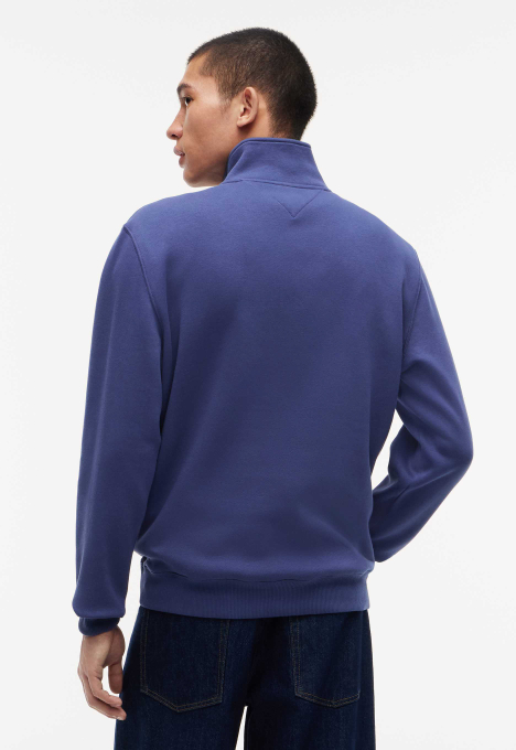 Regular Fleece 1/4 Zip Mock Sweater