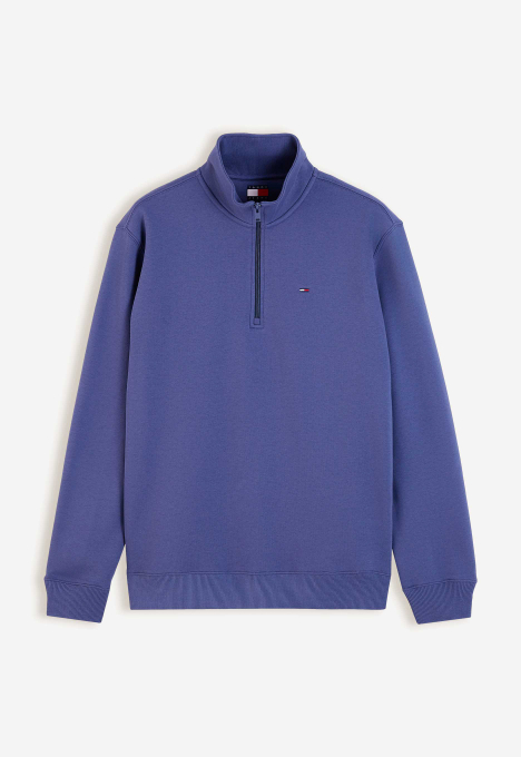 Regular Fleece 1/4 Zip Mock Sweater