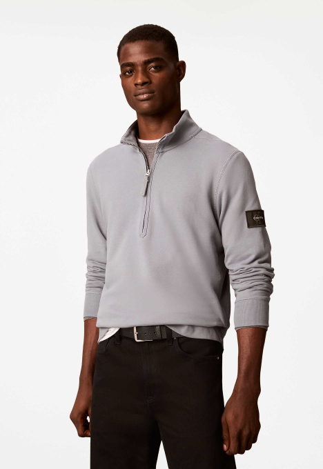 350 Terry Badge Quarter Zip
