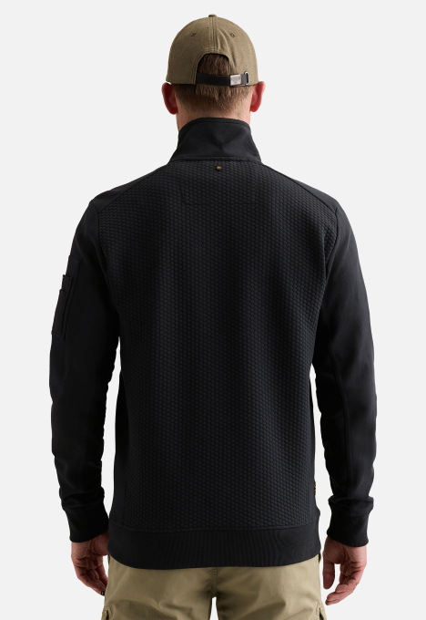 Interlock Jacquard Sweat Jacket  