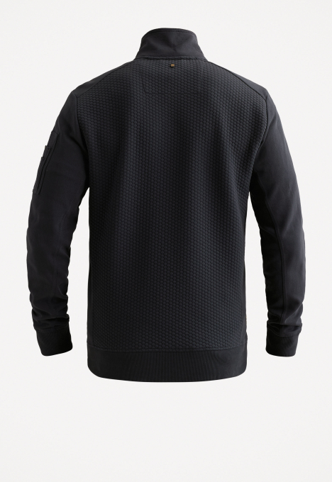 Interlock Jacquard Sweat Jacket  