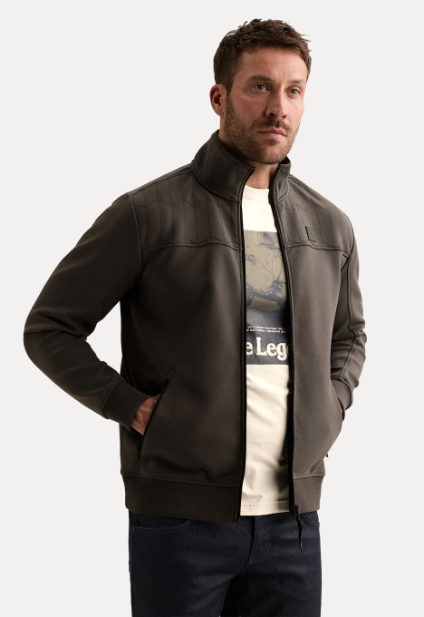Zip Interlock Sweatvest