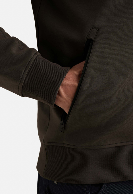 Zip Interlock Sweatvest