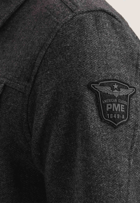 Shirt Jacket Van Wolblend