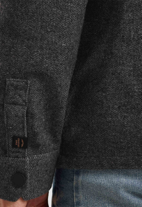 Shirt Jacket Van Wolblend