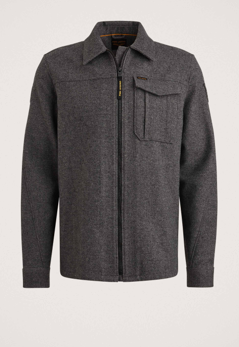Shirt Jacket Van Wolblend