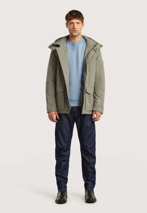 Vodan Gewatteerd Jack Met Capuchon