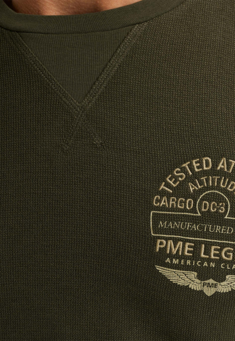 Structured Pique Longsleeve