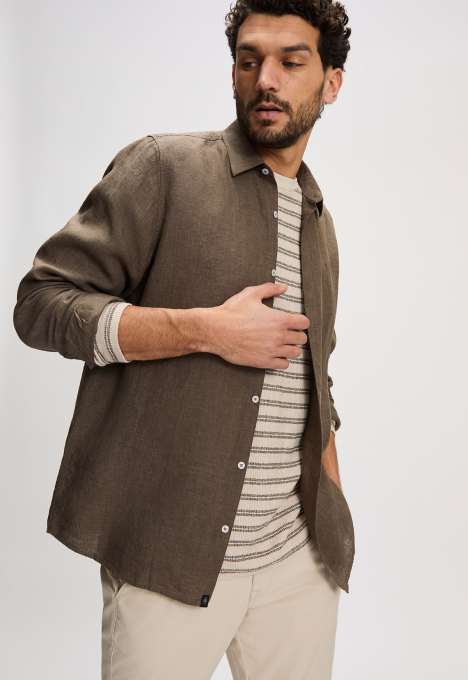 Linen Overhemd