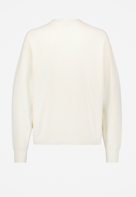 Waffle Crewneck Trui
