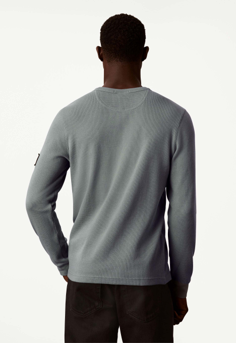 Waffle Badge Longsleeve