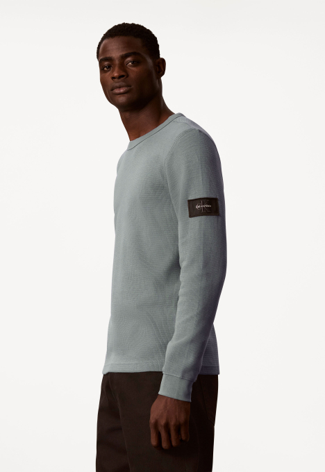 Waffle Badge Longsleeve