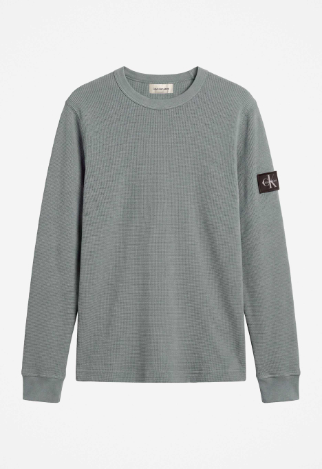 Waffle Badge Longsleeve