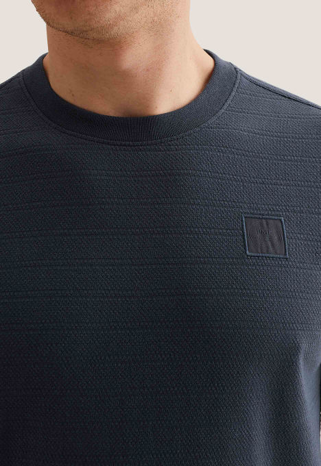 Jacquard Striped T-shirt