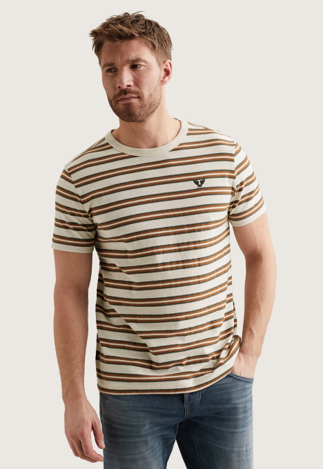 Stripe Melange Jersey T-shirt