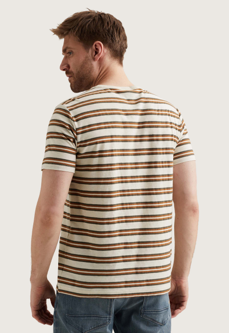 Stripe Melange Jersey T-shirt