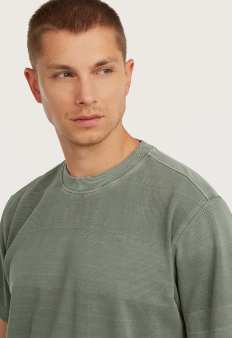Washed Jacquard T-shirt